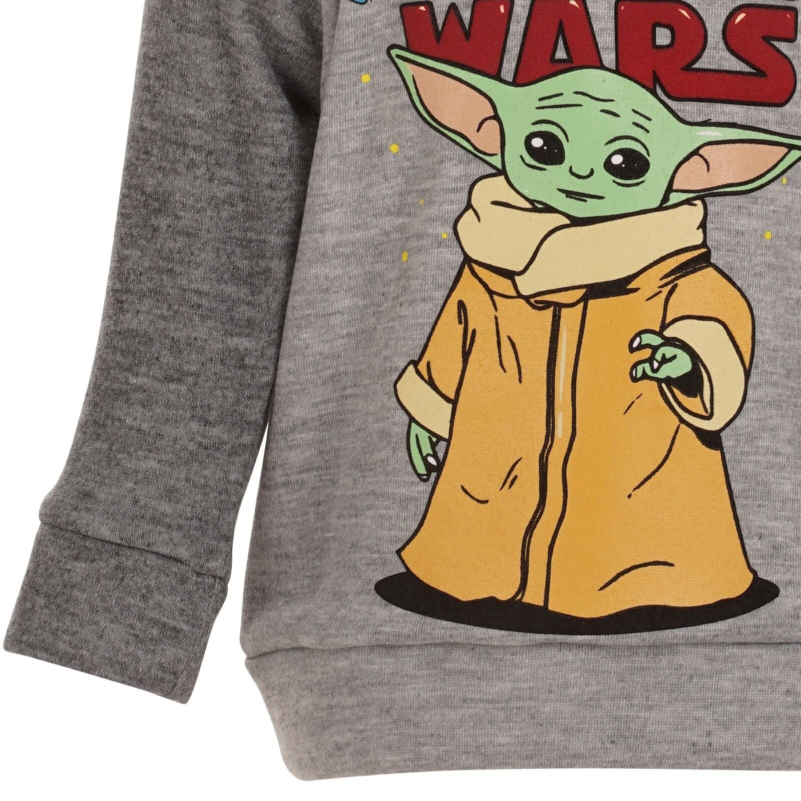 STAR WARS The Child Pullover Hoodie and Pants Outfit Set Infant to Big Kid