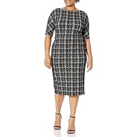 Kasper Women's Sheath Dress Snap Detail