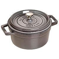 STAUB 40509-304-0 Cocotte Round 20cm Graphite grey