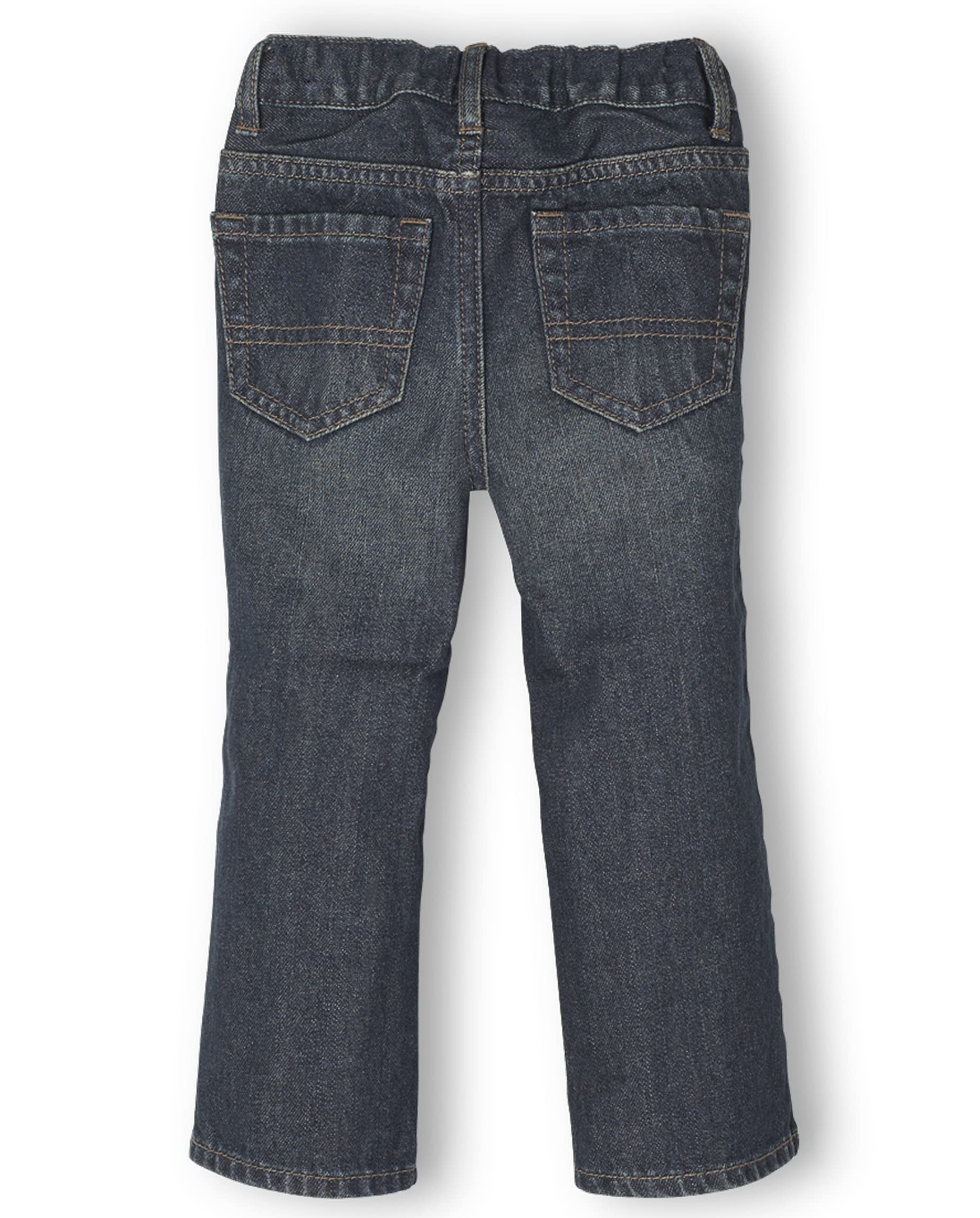 The Children's Place Single and Toddler Boys Basic Bootcut Jeans