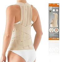 Neo-G Dorsolumbar Support Brace - Back Support For Early Kyphosis, Rounded Shoulders, Posture Correction, Muscular Aches, Lumbar Support - Adjustable - Class 1 Medical Device - XX-Large - Tan