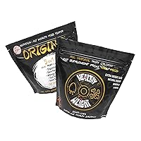 Large-Dog Bundle with Origins Canine 5-in-1 Dog-Food Topper and Healthy Weight Natural Weight Gainer for Dogs