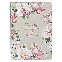 NLT Holy Bible Everyday Devotional Bible for Women New Living Translation, Vegan Leather, Pink Floral Printed, Flexible Daily Bible Reading Plan Options NLT Holy Bible Everyday Devotional Bible for Women New Living Translation, Vegan Leather, Pink Floral Printed, Flexible Daily Bible Reading Plan Options Imitation Leather Hardcover Paperback