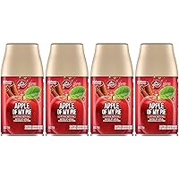 Glade Automatic Spray Refill - Apple of My Pie - Holiday Collection 2020 - Net Wt. 6.2 OZ (175 g) Per Refill Can (Pack - 4)