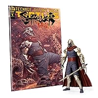 The Loyal Subjects Teenage Mutant Ninja Turtles BST AXN Shredder in Hell 6-inch Action Figure & IDW Issue #1 Shredder in Hell Miniseries Comic