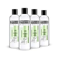 TRESemmé Pro Pure Shampoo Sulfate-Free for Curly & Define Hair with 0% Sulfates, Parabens, Mineral Oils and Dyes, 16 Oz, Pack of 4