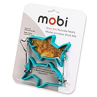 MOBI “The Original Pancake Silicone Mold – Put FUN Back Into Breakfast, Shark Bites