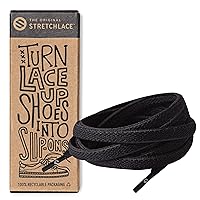 Elastic Shoe Laces | As Seen on Shark Tank | Flat Stretch Shoelaces