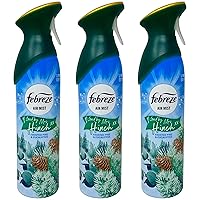 Febreze Air Mist Air Freshener Spray, Frosted Pine and Eucalyptus, Winter Collection Limited Edition, 10.1 oz. (Pack of 3)