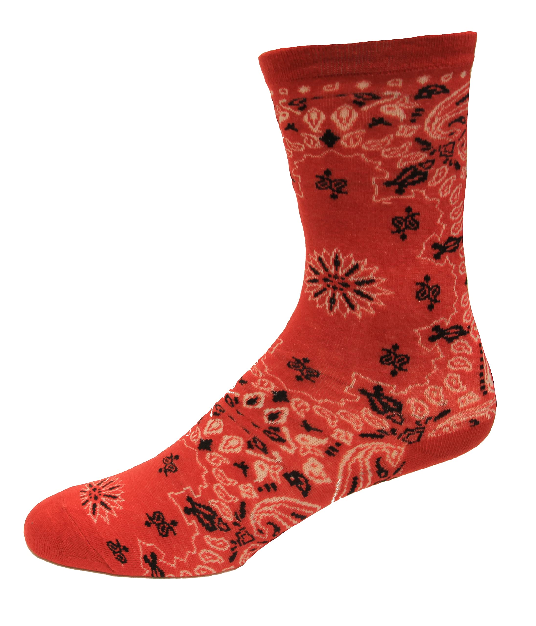 K. Bell Socks Women's Fun Patterns & Designs Crew Socks-1 Pairs-Cool & Cute Novelty Gifts