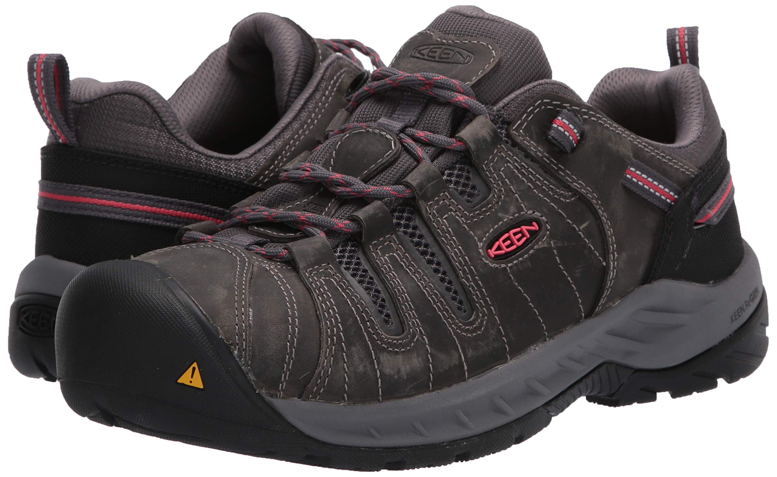 KEEN Utility Women's Flint 2 Low Height Leather Steel Toe Work Shoes