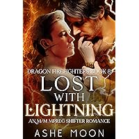 Lost With Lightning: An MM Mpreg Dragon Shifter Gay Romance (Dragon Firefighters Book 8)