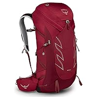 Osprey Talon 36L Men's Hiking Backpack with Hipbelt, Cosmic Red, L/XL, Large/X-Large