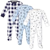 Touched by Nature Baby Girls' Organic Cotton Sleep and Play