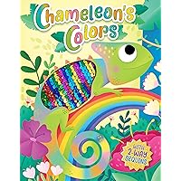 Chameleon's Colors - Children's Touch and Feel Storybook with 2-Way Sequins - Sensory Board Book Chameleon's Colors - Children's Touch and Feel Storybook with 2-Way Sequins - Sensory Board Book Board book