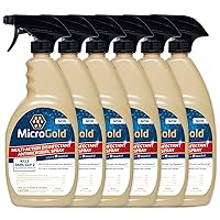 Multi-Action Disinfectant Antimicrobial Spray Tested and Proven Effective to Kill the COVID-19 Virus, Kills 99.9% of Viruses and Bacteria, 24 Fluid Ounces, 6 Pack