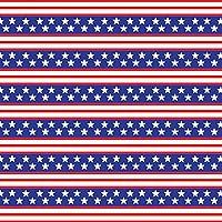 American Flag Permanent Vinyl 12 x 12in Independence Day Patterned Adhesive Vinyl Bundle (31D, 8)