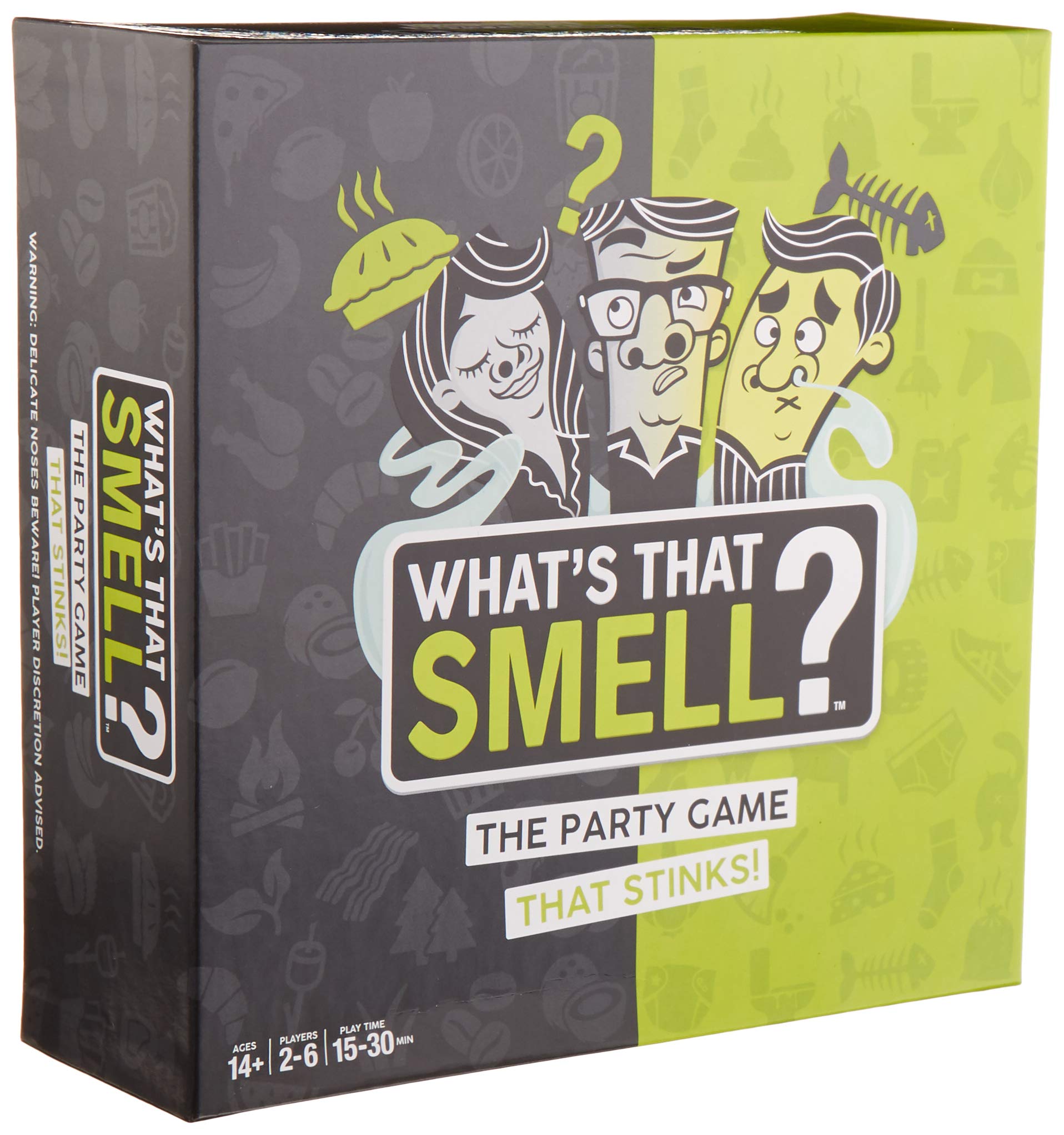 WowWee What's That Smell? The Party Game That Stinks - Scent Guessing Game For Adults & Families