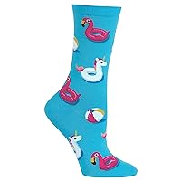 Hot Sox Women's Fun Pop Culture & Celebration Crew Socks-1 Pair Pack-Cool & Funny Gifts