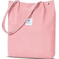 WantGor Large Corduroy Totes Bag Women's Casual Purses Work Handbags Big Capacity Shopping Bag