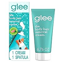 Glee Women's Body Hair Removal Cream Kit, Includes Body Hair Removal Cream and Cream Applicator, 6.7 oz