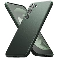 Ringke Onyx [Feels Good in The Hand] Compatible with Samsung Galaxy S23 Case, Anti-Fingerprint Technology Prevents Oily Smudges Non-Slip Enhanced Grip Precise Cutouts for Camera - Dark Green