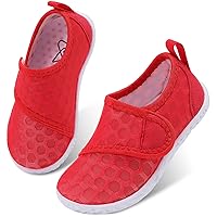 LeIsfIt Toddler Water Shoes Boys Girls Aqua Socks Kids Breathable Swim Shoes Non-Slip Barefoot Beach Shoes