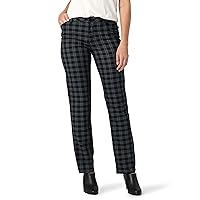 Lee Women's Wrinkle Free Relaxed Fit Straight Leg Pant