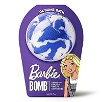 DA BOMB Bath Barbie Purple Swirl Bath Bomb, 7oz