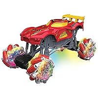 All Terrain Full Function 1:16 Scale Dual Drive Stunt Racing Car | 360° Flip | Light & Sound | Perfect Christmas, Birthday Gift for Childrens