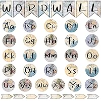 Word Wall Classroom Bulletin Board Set Adventure Map Word Wall Cutouts Alphabet Letters for Classroom Wall Decor for House Elementary School Nursery School Classroom Wall Decoration