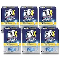 RID-X Professional Septic Treatment, Septic Tank Treatment, 12 Month Supply Of Powder (6 Packs x 2 Month Supply), 117.6 oz