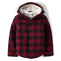 Toddler Boy Sherpa Shacket Seasonal