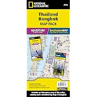 Thailand, Bangkok [Map Pack Bundle] (National Geographic Adventure Map)