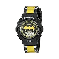 DC Comics Batman Kids' BAT4177 Digital Display Quartz Multi-Color Watch