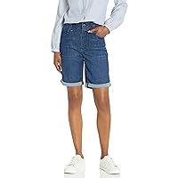 Nydj Womens High Rise Short With Binding Detail