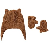 Simple Joys by Carter's Unisex Toddlers and Babies' Hat and Mitten Set