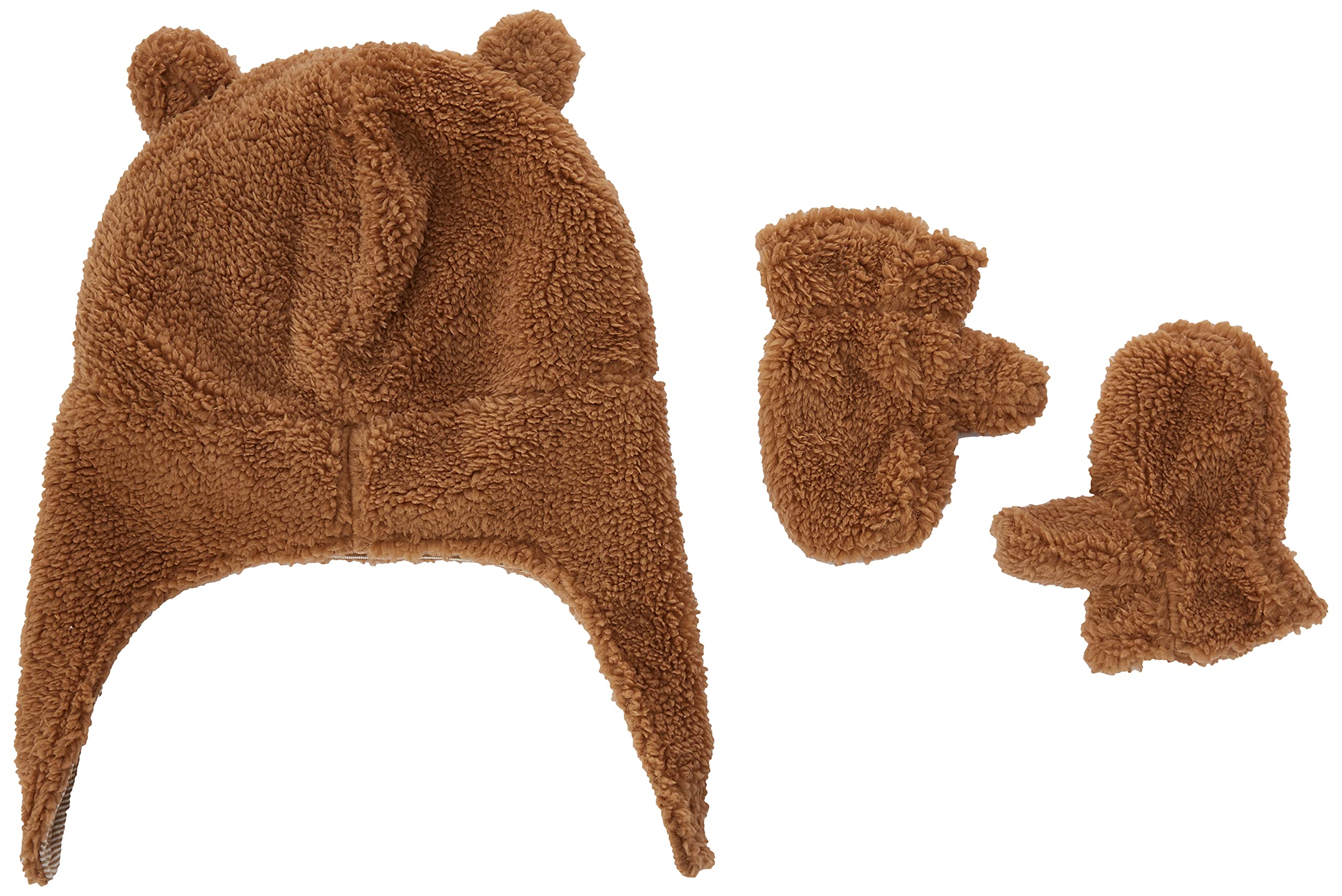 Simple Joys by Carter's baby-girls Hat and Mitten Set