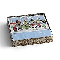 DaySpring - Peanuts Christmas Joy! - The Wonder of Christmas - 18 Christmas Boxed Cards & Envelopes, NLT