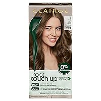 Clairol Root Touch-Up by Natural Instincts Permanent Hair Dye, 6 Light Brown Hair Color, Pack of 1