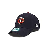 MLB Minnesota Twins Alt The League 9FORTY Adjustable Cap, One Size, Navy
