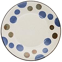 Kobayashi Pottery Striped 7.0 Plate, Star
