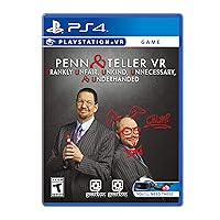 Penn & Teller VR: Frankly Unfair Unkind Unnecessary & Underhanded - PlayStation 4