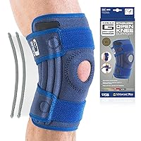 Neo-G Knee Brace, Stabilized, Open Patella – Knee support helps with Arthritis, Joint Pain, Meniscus Tear. Sports Knee Brace for Running, Basketball, Working Out, Volleyball. Class 1 Medical Device