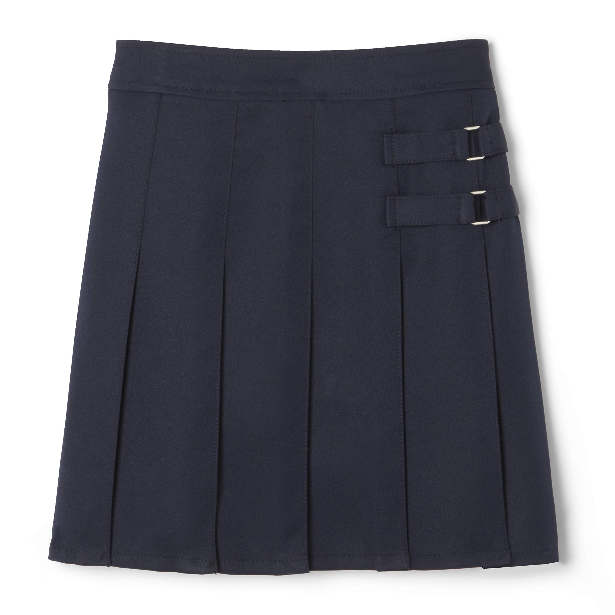 French Toast Girls' Adjustable Waist Pleated-Front Two-tab Scooter