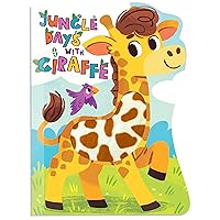 Jungle Days with Giraffe - Touch and Feel Board Book - Sensory Board Book