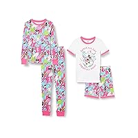 Amazon Essentials Disney | Marvel | Star Wars Babies, Toddlers, and Girls' Pajama Set-Discontinued Colors