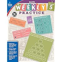 Carson Dellosa Math, Grade 5 Workbook (Weekly Practice) Carson Dellosa Math, Grade 5 Workbook (Weekly Practice) Paperback