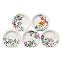 Disney Alice in Wonderland saucer Set of 5 D-AL01