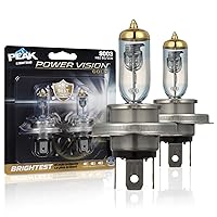 Power Vision Gold Automotive High Performance 9003/H4/HB2 60/55W Headlights (2 Pack)